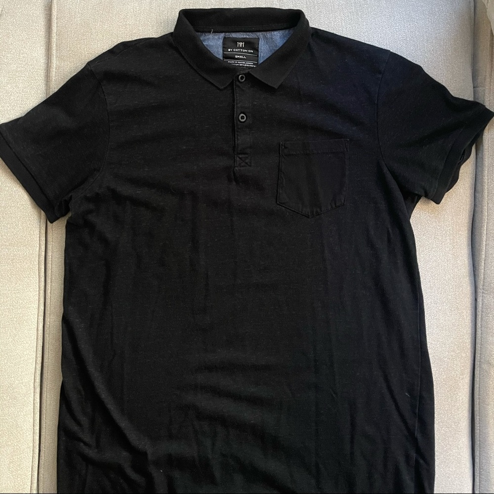 Cotton On 3 button polo shirt